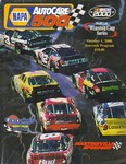 Programme cover of Martinsville Speedway, 01/10/2000