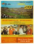 Programme cover of Martinsville Speedway, 23/04/1967