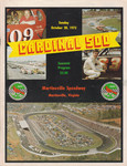 Programme cover of Martinsville Speedway, 28/10/1973