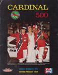 Programme cover of Martinsville Speedway, 31/10/1976