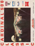 Programme cover of Martinsville Speedway, 28/10/1984