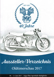 Programme cover of Aussteller-Verzeichnis Mattighofen, 2017