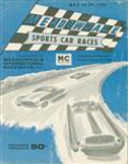Programme cover of Meadowdale International Raceway, 1960