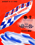 Programme cover of Meadowdale International Raceway, 05/08/1962