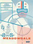 Programme cover of Meadowdale International Raceway, 1964