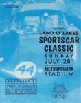 Programme cover of Metropolitan Stadium, 28/07/1963