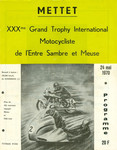 Programme cover of Mettet, 24/05/1970