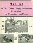 Programme cover of Mettet, 15/04/1973