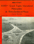 Programme cover of Mettet, 12/05/1974