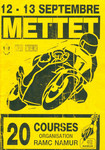 Programme cover of Mettet, 13/09/1992