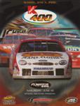 Programme cover of Michigan International Speedway, 11/06/2000