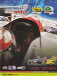 Programme cover of Michigan International Speedway, 01/08/2004