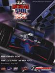 Programme cover of Michigan International Speedway, 23/07/2000