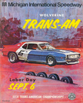Programme cover of Michigan International Speedway, 06/09/1971