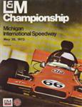 Programme cover of Michigan International Speedway, 20/05/1973