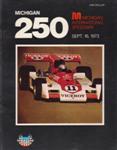 Programme cover of Michigan International Speedway, 16/09/1973