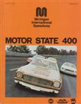 Programme cover of Michigan International Speedway, 16/06/1974
