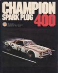 Programme cover of Michigan International Speedway, 24/08/1975