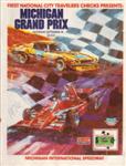 Programme cover of Michigan International Speedway, 18/09/1976