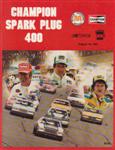 Programme cover of Michigan International Speedway, 16/08/1981