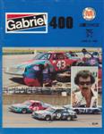 Programme cover of Michigan International Speedway, 20/06/1982
