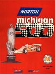 Programme cover of Michigan International Speedway, 18/07/1982