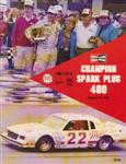 Programme cover of Michigan International Speedway, 21/08/1983