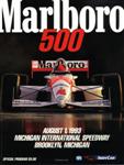 Programme cover of Michigan International Speedway, 01/08/1993