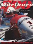 Programme cover of Michigan International Speedway, 30/07/1995