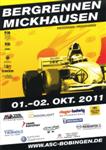 Programme cover of Mickhausen Hill Climb, 02/10/2011