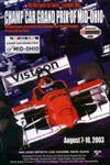 Programme cover of Mid-Ohio Sports Car Course, 10/08/2003