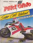 Programme cover of Mid-Ohio Sports Car Course, 30/09/1984