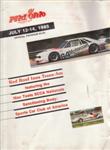 Programme cover of Mid-Ohio Sports Car Course, 14/07/1985