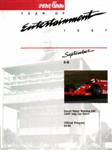 Programme cover of Mid-Ohio Sports Car Course, 06/09/1987