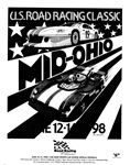 Programme cover of Mid-Ohio Sports Car Course, 14/06/1998