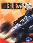 Programme cover of Milwaukee Mile, 03/06/2001