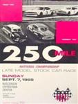 Programme cover of Milwaukee Mile, 07/09/1969