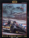 Programme cover of Milwaukee Mile, 04/06/1995