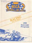 Programme cover of Missouri State Fair Speedway, 21/08/1983