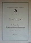 Programme cover of Mitholz-Kandersteg Hill Climb, 14/09/1958