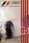 Programme cover of Monaco, 22/05/2005