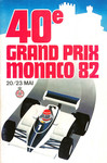 Programme cover of Monaco, 23/05/1982