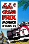 Programme cover of Monaco, 11/05/1986