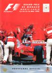 Programme cover of Monaco, 16/05/1999