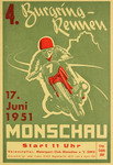 Programme cover of Monschau, 17/06/1951