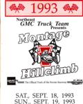 Programme cover of Montage Hill Climb, 19/09/1993