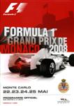 Programme cover of Monaco, 25/05/2008