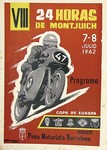 Programme cover of Montjuïc, 08/07/1962