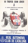 Programme cover of Montjuïc, 09/05/1965