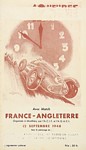 Programme cover of Linas-Montlhéry, 12/09/1948